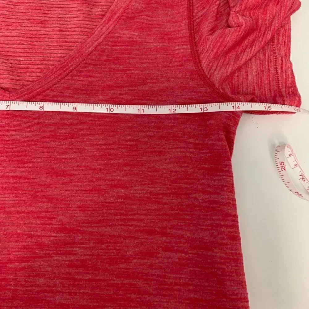 lululemon Meant to Move Pink Short Sleeve T-Shirt Size 2